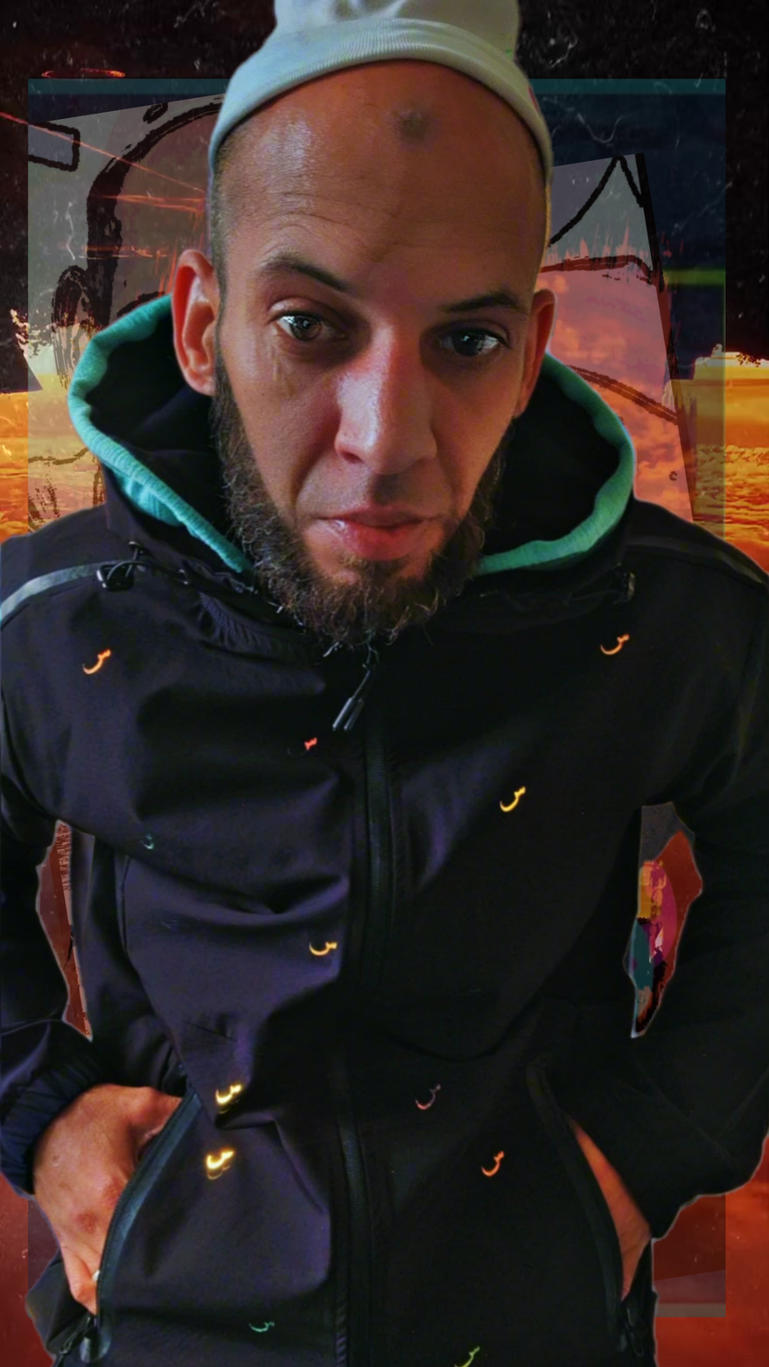 Veste capuche Salleys س.🥷
