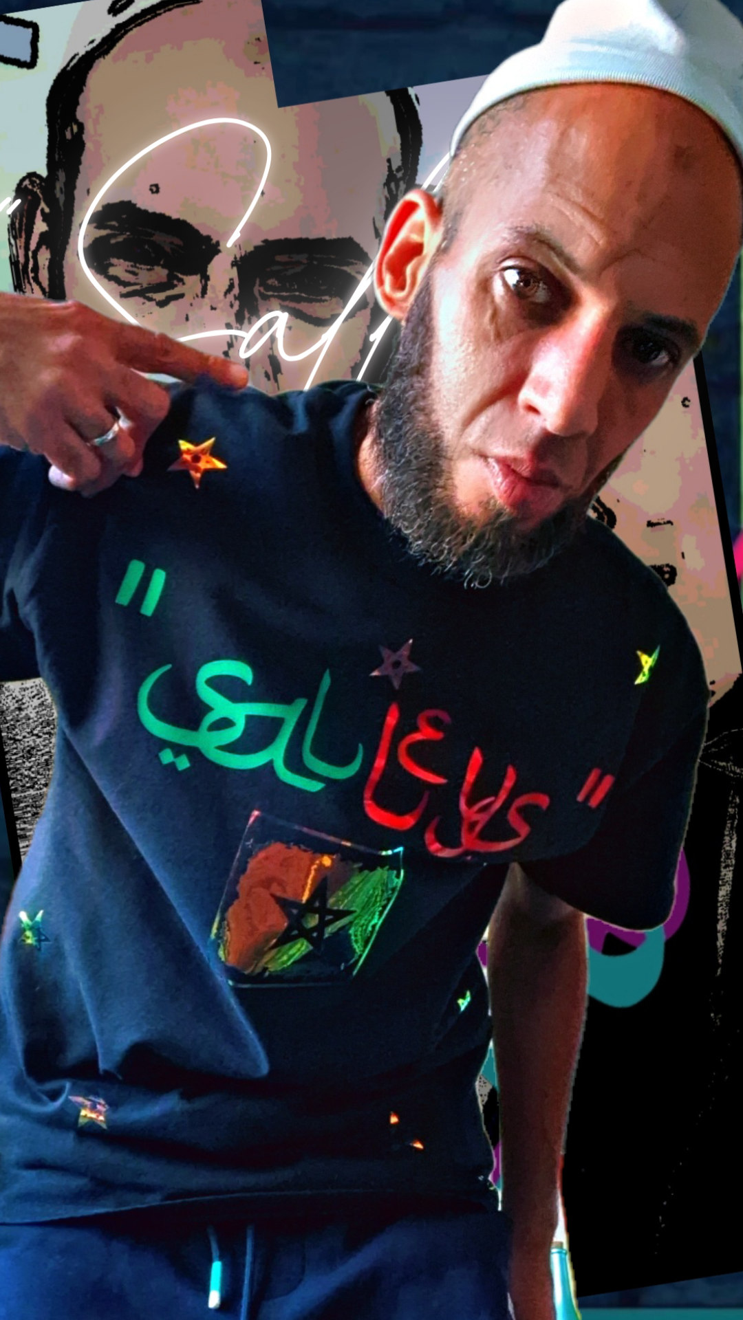 T shirt Salleys س. 🇲🇦 Modèle Maroc.