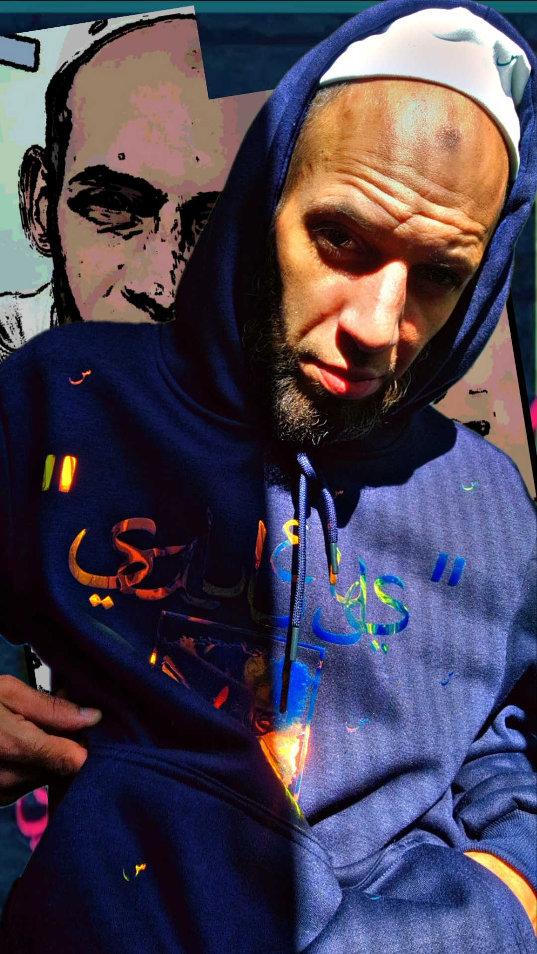 Sweat capuche Salleys س.🥷 Modele classic.