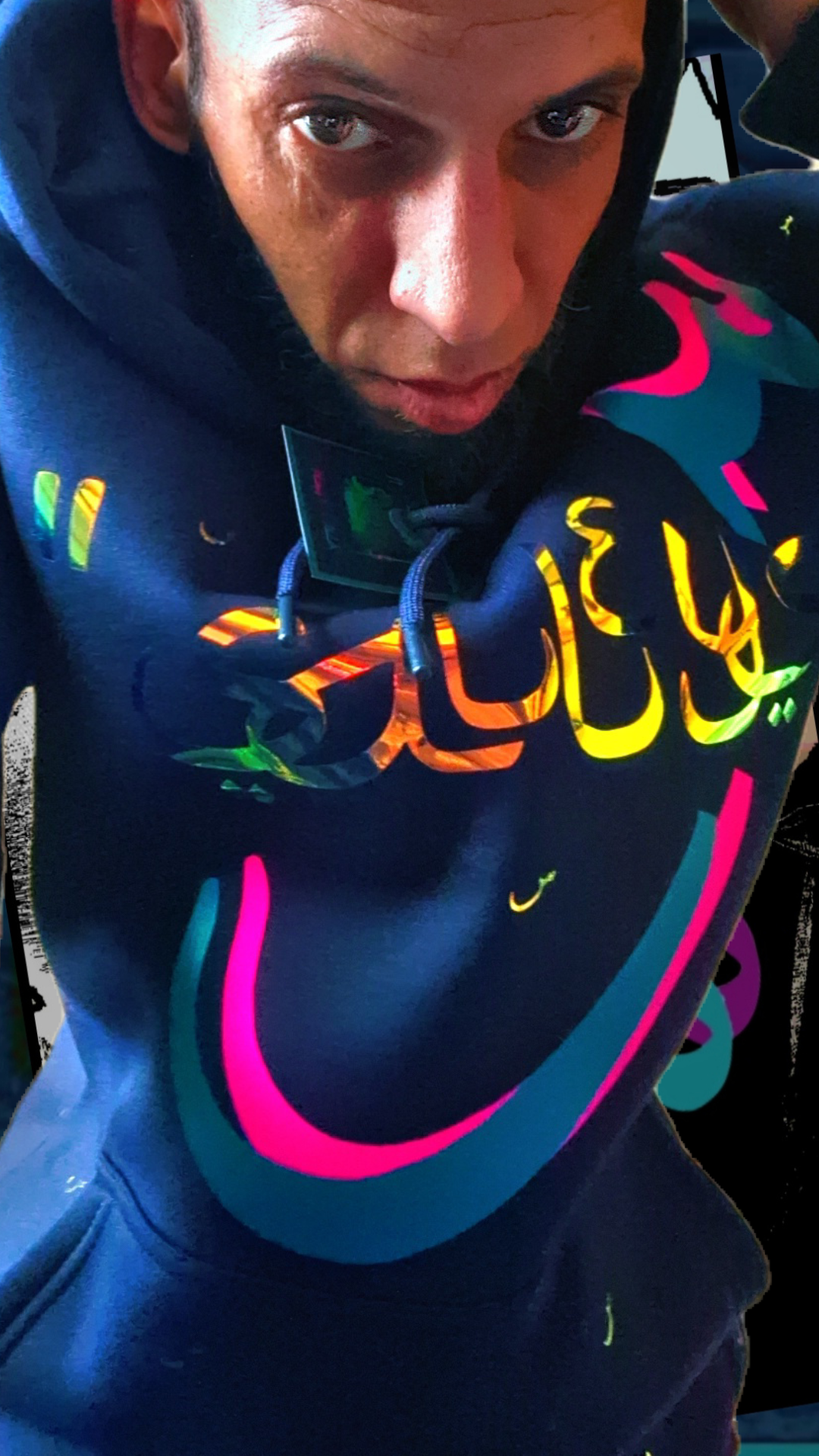 Sweat capuche Salleys س.🥷 Modele Sin.