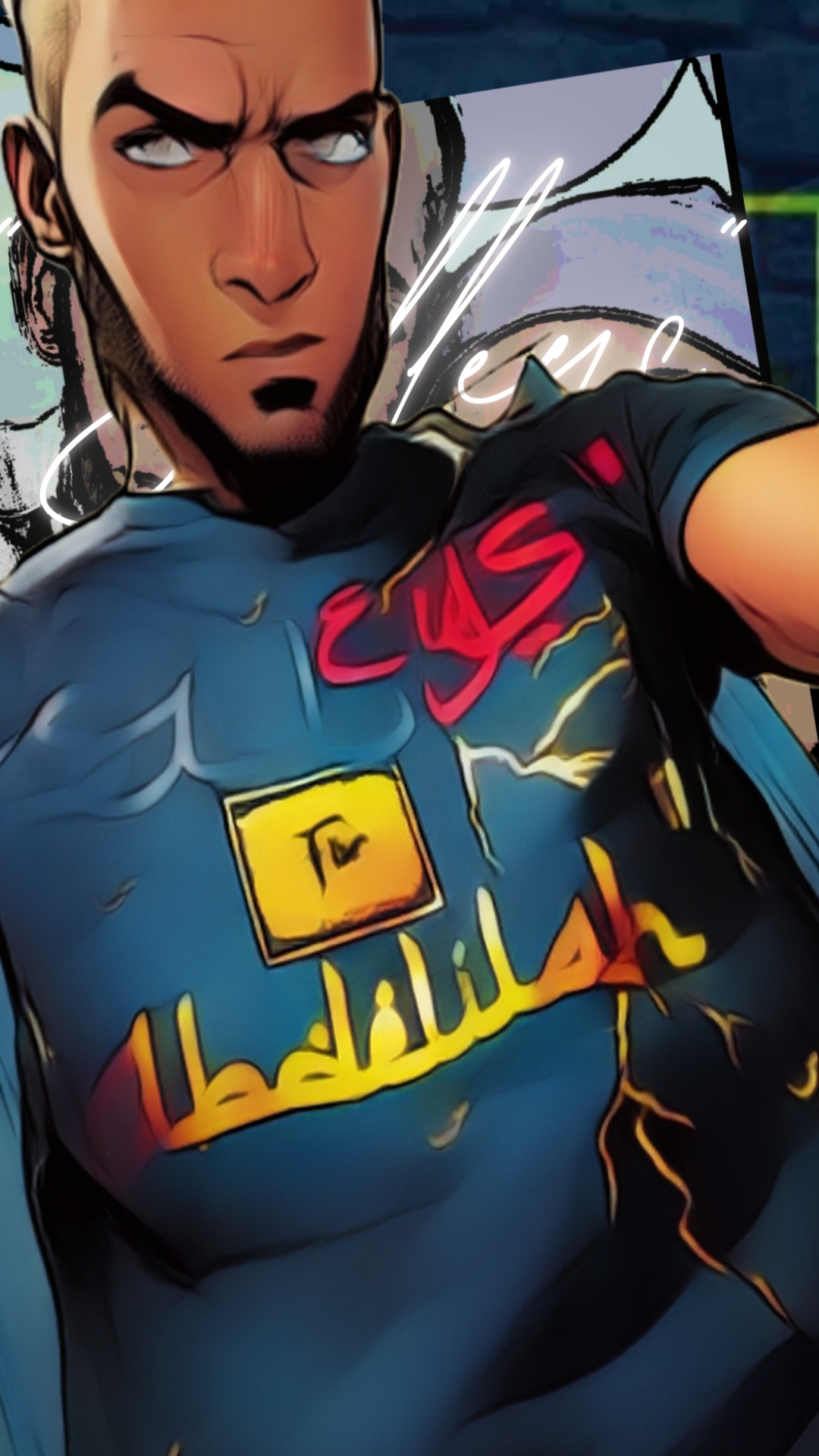 T shirt Salleys س. for Abdelilah.🧕💔🥷 À personnalisé.