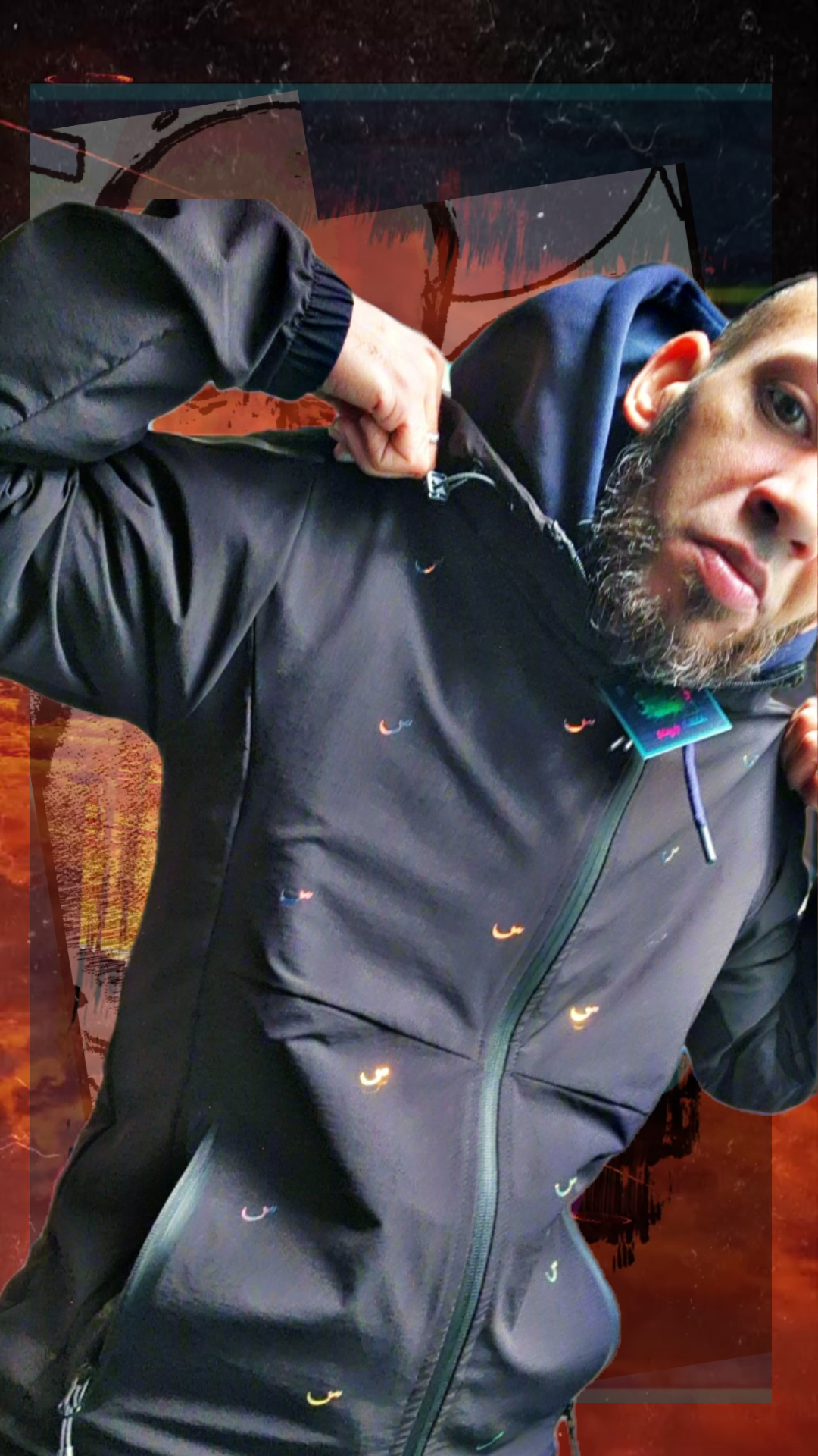 Veste capuche Salleys س.🥷