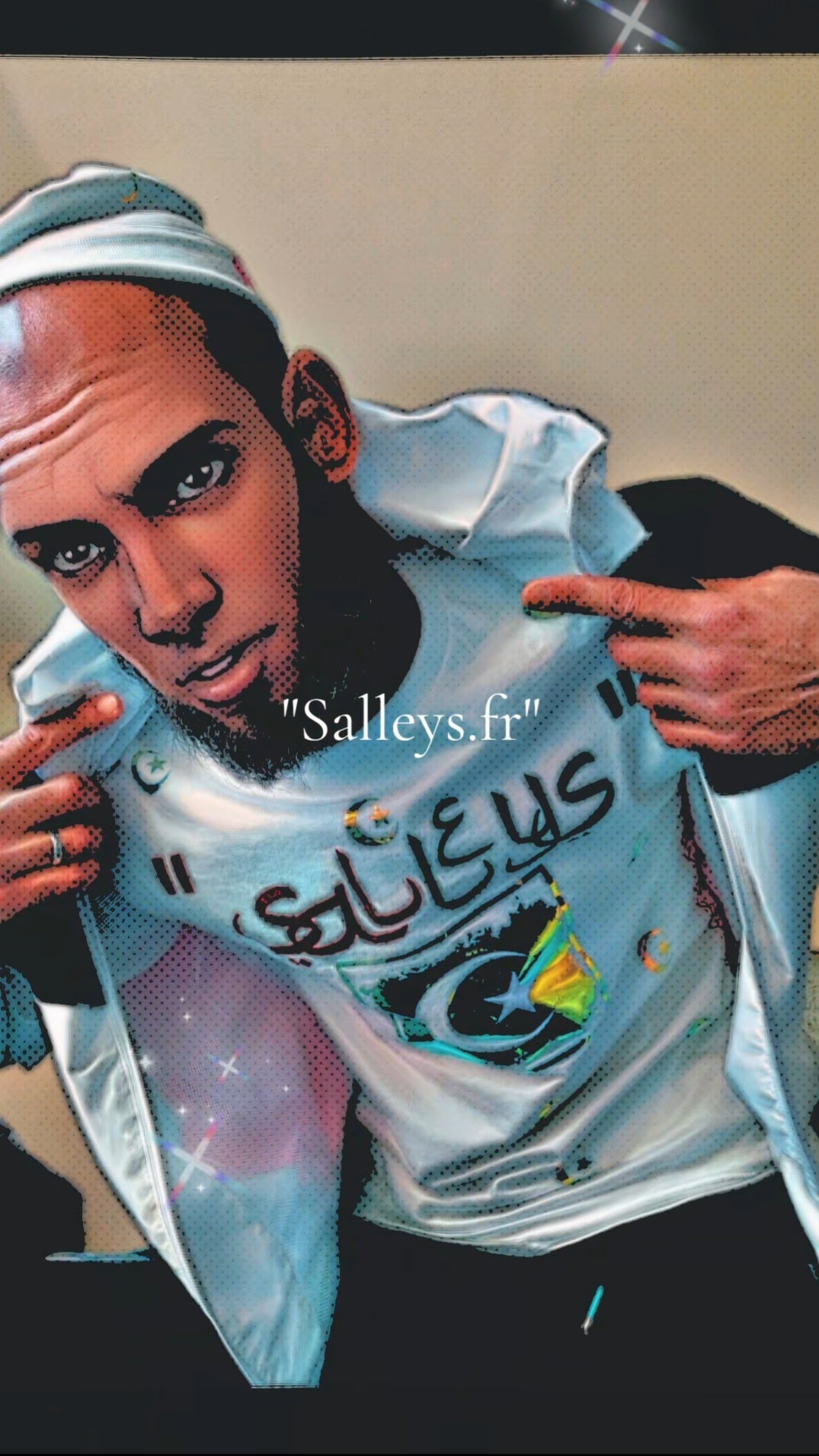 T shirt Salleys س.🇩🇿 Modele Algerie.